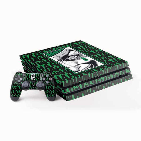 DC Comics The Joker Teardrop Card PS4 Pro Bundle Skin