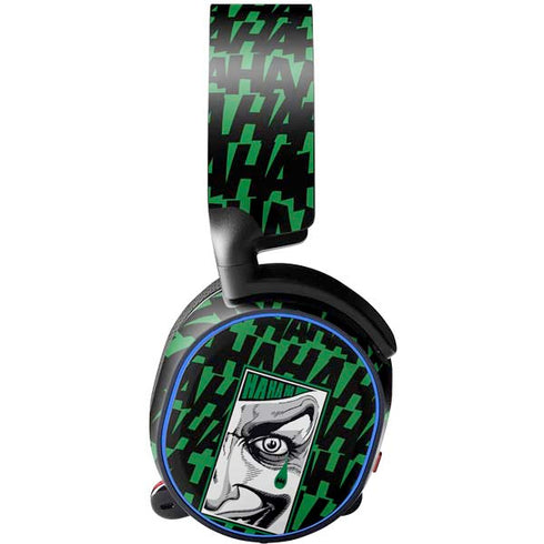 DC Comics The Joker Teardrop Card SteelSeries Arctis 3 Skin