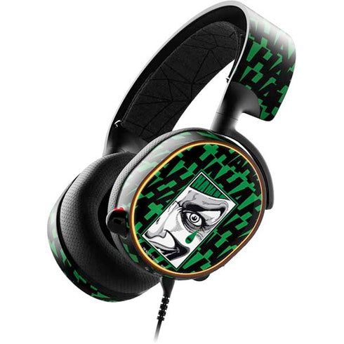DC Comics The Joker Teardrop Card SteelSeries Arctis 5 Skin