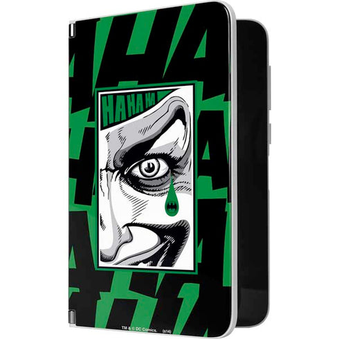 DC Comics The Joker Teardrop Card Surface Duo Skin