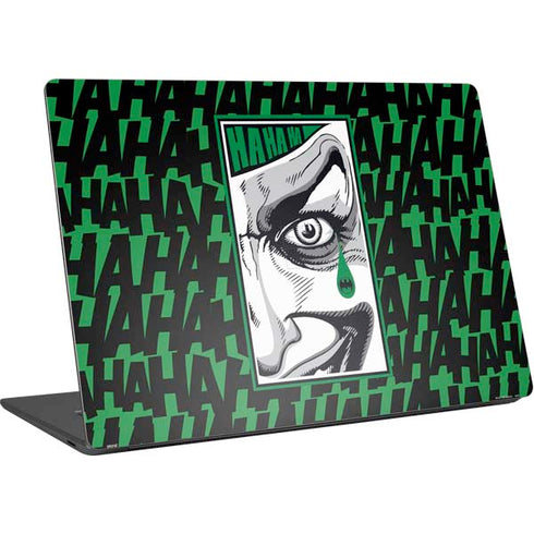DC Comics The Joker Teardrop Card Surface Laptop 4 15in Skin