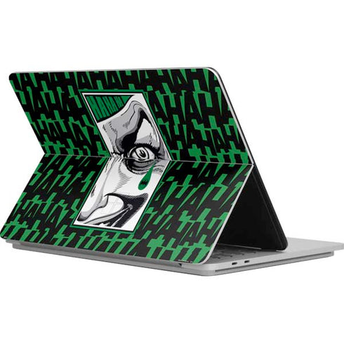 DC Comics The Joker Teardrop Card Surface Laptop Studio Skin