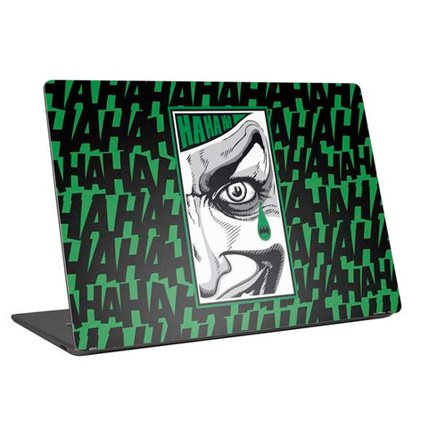 DC Comics The Joker Teardrop Card Universal Laptop 12in (9.8 x 6.8in) Skin