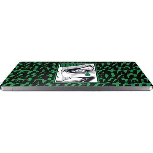 DC Comics The Joker Teardrop Card Universal Laptop 12in (9.8 x 6.8in) Skin