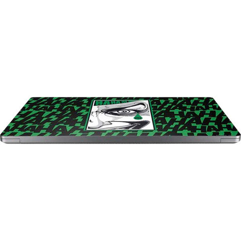 DC Comics The Joker Teardrop Card Universal Laptop 14in (11.4 x 8.2in) Skin