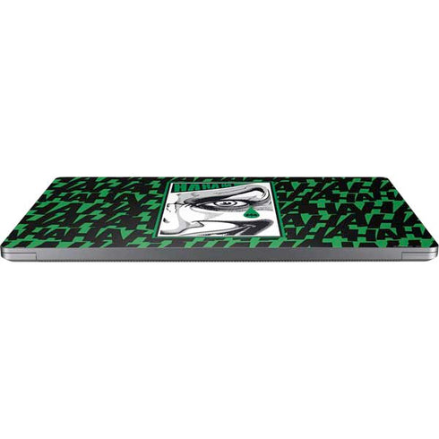 DC Comics The Joker Teardrop Card Universal Laptop 16in (13 x 9.4in) Skin