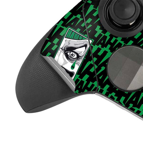 DC Comics The Joker Teardrop Card Xbox Elite Wireless Controller Series 2 Skin