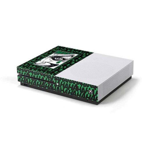 DC Comics The Joker Teardrop Card Xbox One S Console Skin