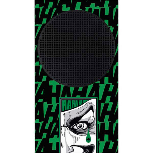 DC Comics The Joker Teardrop Card Xbox Series S Console Skin