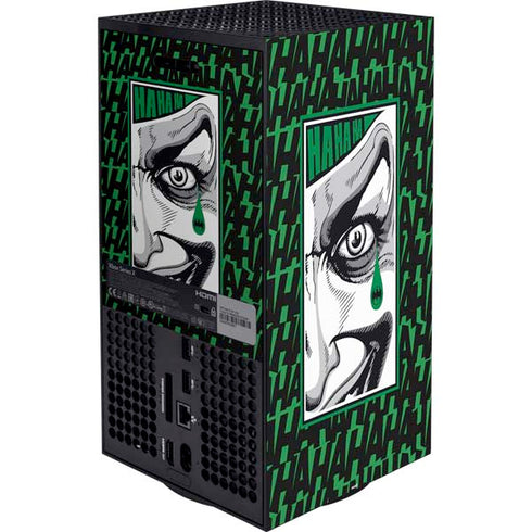 DC Comics The Joker Teardrop Card Xbox Series X Bundle Skin