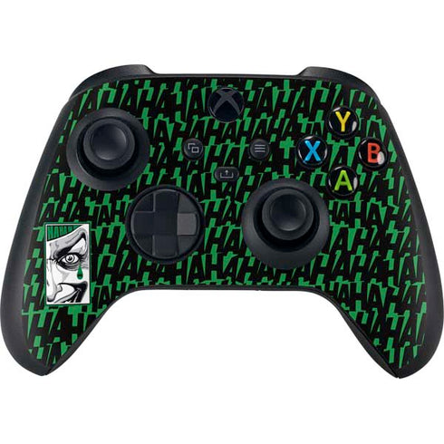 DC Comics The Joker Teardrop Card Xbox Series X Controller Skin