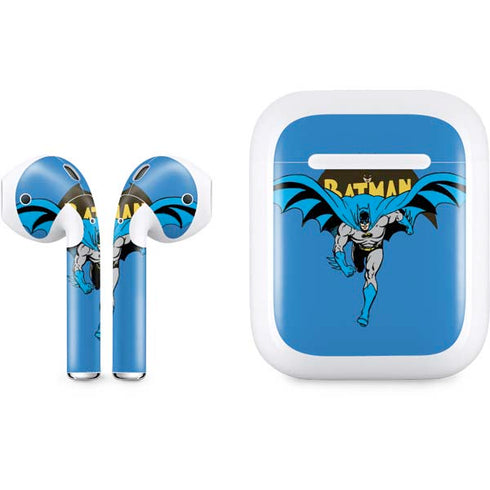 DC Comics Batman Vintage Action Pose Apple AirPods Skin