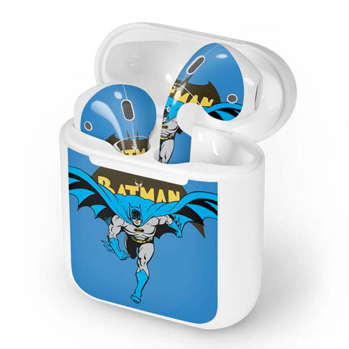 DC Comics Batman Vintage Action Pose Apple AirPods Skin