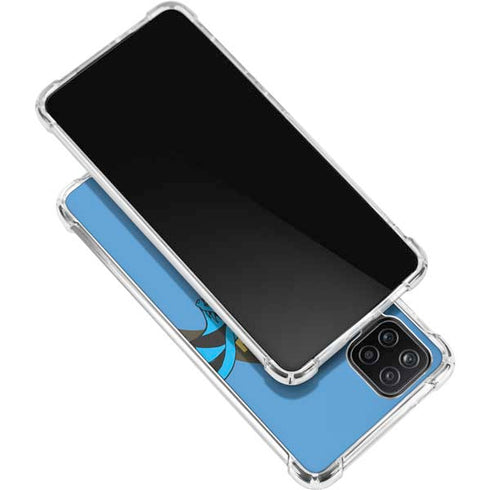 DC Comics Batman Vintage Action Pose Galaxy A12 Clear Case