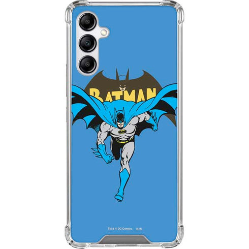 DC Comics Batman Vintage Action Pose Galaxy A15 5G Clear Case