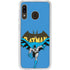 DC Comics Batman Vintage Action Pose Galaxy A20 Clear Case