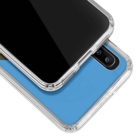 DC Comics Batman Vintage Action Pose Galaxy A20 Clear Case