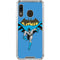 DC Comics Batman Vintage Action Pose Galaxy A30 Clear Case