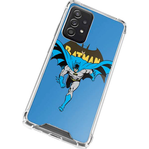 DC Comics Batman Vintage Action Pose Galaxy A52 5G Clear Case