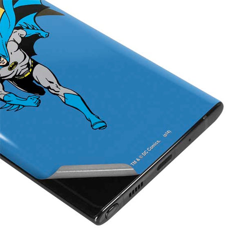 DC Comics Batman Vintage Action Pose Galaxy Note 10 Skin