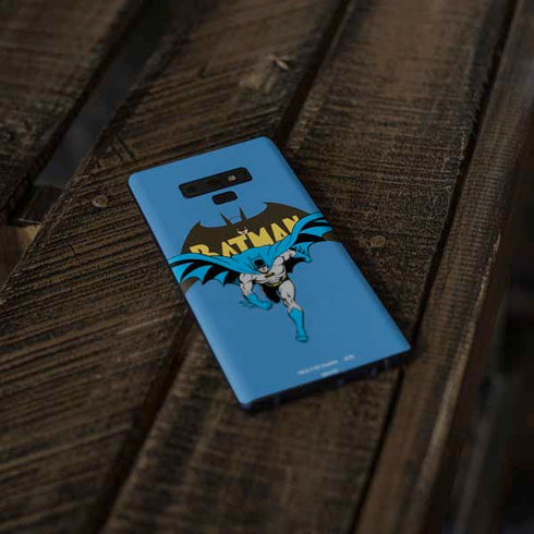 DC Comics Batman Vintage Action Pose Galaxy Note 9 Skin
