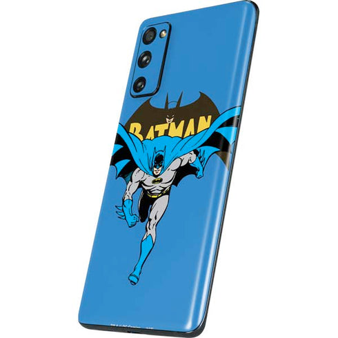 DC Comics Batman Vintage Action Pose Galaxy S20 Fan Edition Skin