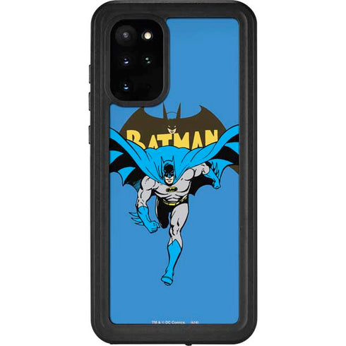 DC Comics Batman Vintage Action Pose Galaxy S20 Plus Waterproof Case