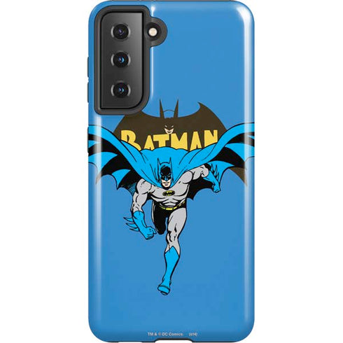 DC Comics Batman Vintage Action Pose Galaxy S21 5G Pro Case