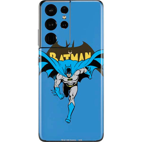 DC Comics Batman Vintage Action Pose Galaxy S21 Ultra 5G Skin