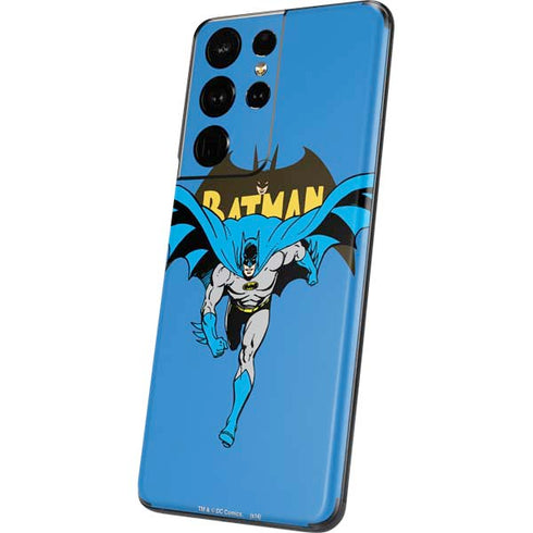 DC Comics Batman Vintage Action Pose Galaxy S21 Ultra 5G Skin