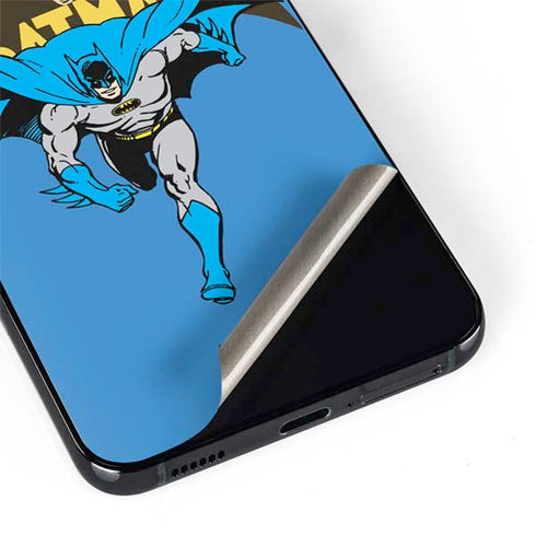 DC Comics Batman Vintage Action Pose Galaxy S22 Skin