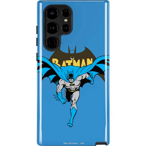 DC Comics Batman Vintage Action Pose Galaxy S22 Ultra Pro Case