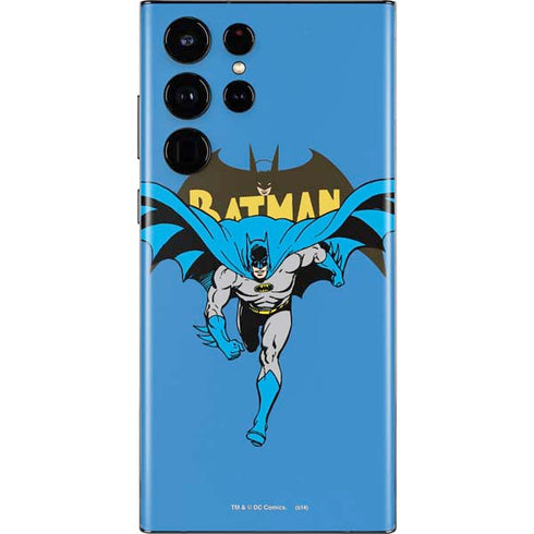 DC Comics Batman Vintage Action Pose Galaxy S22 Ultra Skin