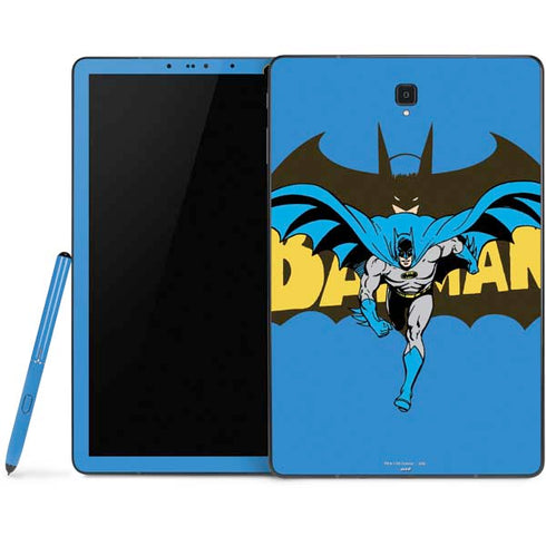 DC Comics Batman Vintage Action Pose Samsung Galaxy Tab Skin
