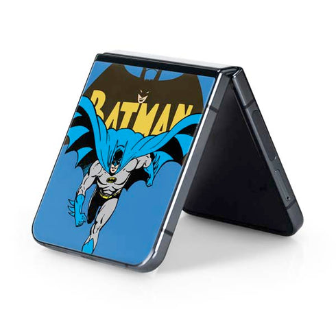 DC Comics Batman Vintage Action Pose Galaxy Z Flip5 5G Skin