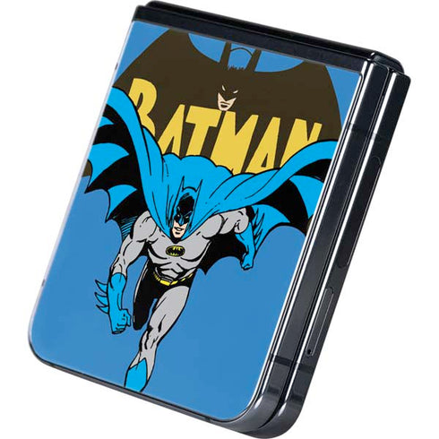 DC Comics Batman Vintage Action Pose Galaxy Z Flip5 5G Skin