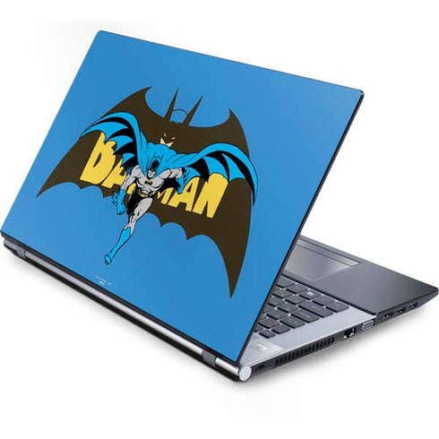 DC Comics Batman Vintage Action Pose Generic Laptop Skin
