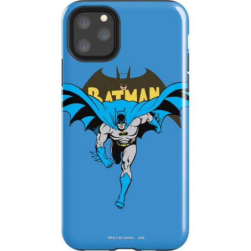 DC Comics Batman Vintage Action Pose iPhone 11 Pro Max Impact Case