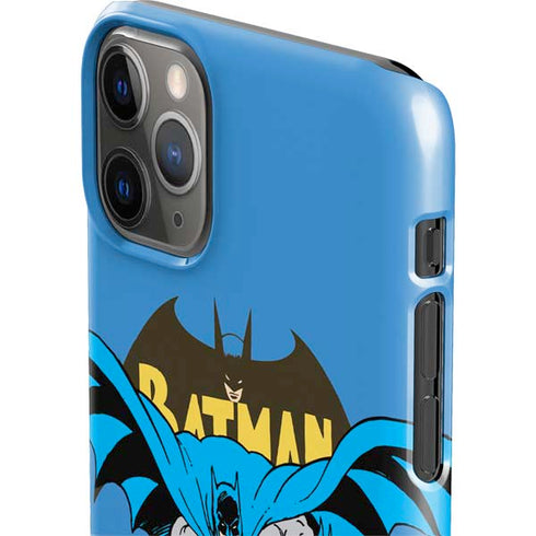 DC Comics Batman Vintage Action Pose iPhone 11 Pro Max Lite Case