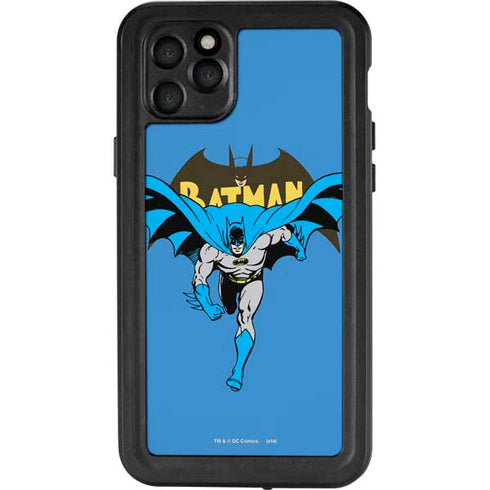 DC Comics Batman Vintage Action Pose iPhone 11 Pro Max Waterproof Case