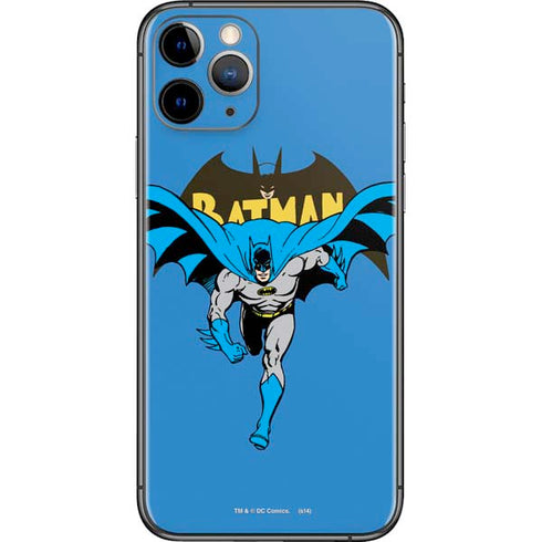 DC Comics Batman Vintage Action Pose iPhone 11 Pro Skin