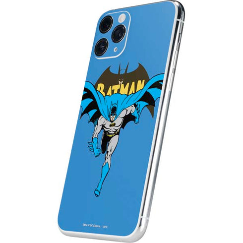 DC Comics Batman Vintage Action Pose iPhone 11 Pro Skin