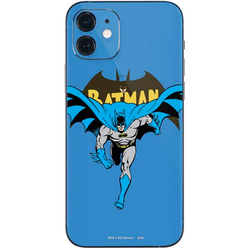 DC Comics Batman Vintage Action Pose iPhone 12 Mini Skin