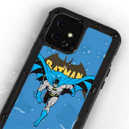 DC Comics Batman Vintage Action Pose iPhone 12 Mini Waterproof Case