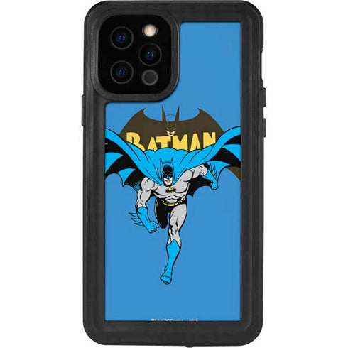 DC Comics Batman Vintage Action Pose iPhone 12 Pro Waterproof Case