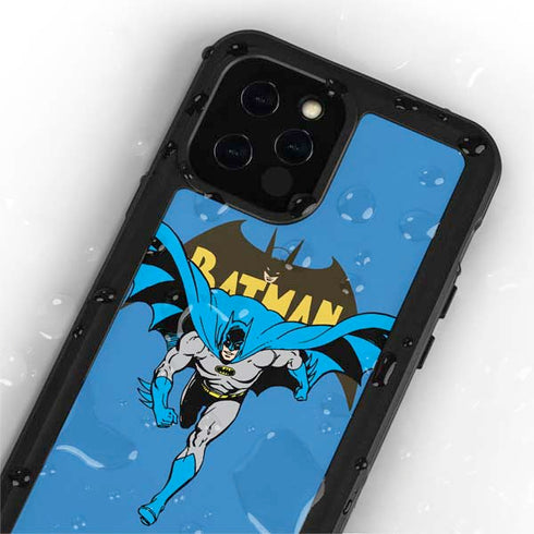 DC Comics Batman Vintage Action Pose iPhone 12 Pro Waterproof Case