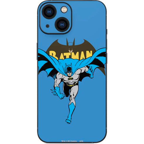 DC Comics Batman Vintage Action Pose iPhone 13 Mini Skin