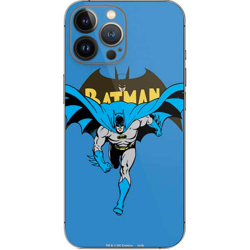 DC Comics Batman Vintage Action Pose iPhone 13 Pro Max Skin