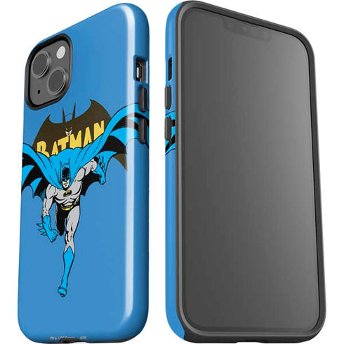 DC Comics Batman Vintage Action Pose iPhone 14 Plus Impact Case