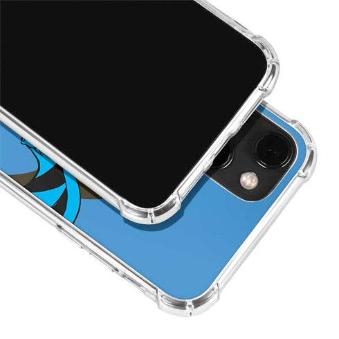 DC Comics Batman Vintage Action Pose iPhone 14 Plus Clear Case